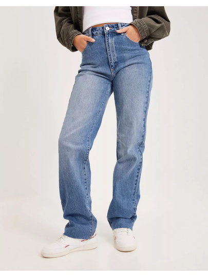Abrand Jeans A 94 High Straight Lexi High waisted jeans Mid Blue