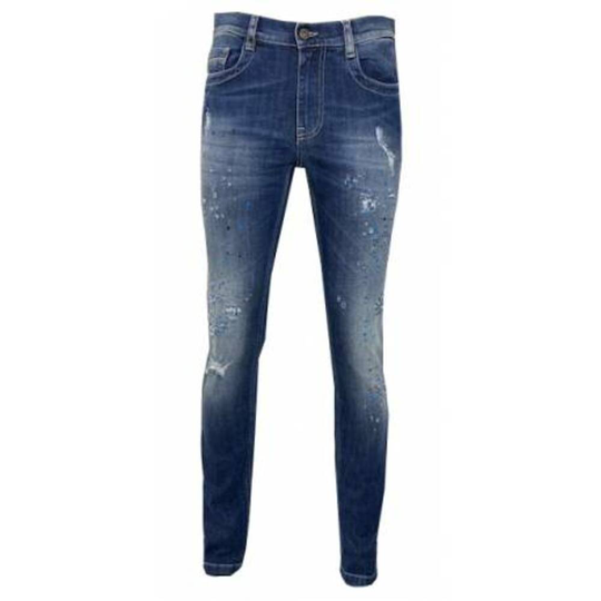 Bikkembergs - Skinny Jeans - Blå - Dam - Storlek: W33