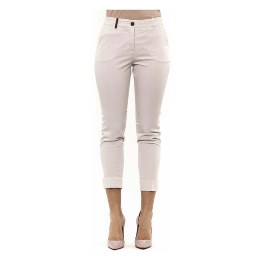 Peserico - Jeans - Rosa - Dam - Storlek: XS
