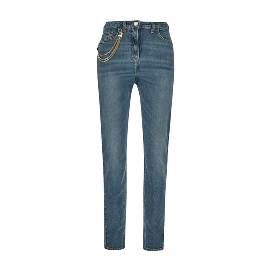 Elisabetta Franchi - Skinny Jeans - Blå - Dam - Storlek: W26,W27