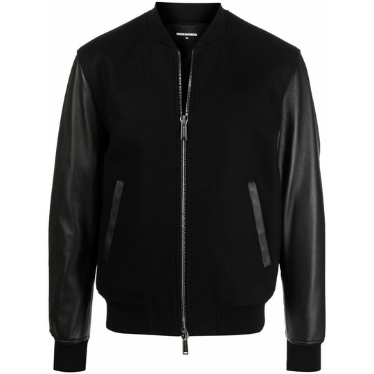 Dsquared2 - Bomberjackor - Svart - Herr - Storlek: Xl,L,M