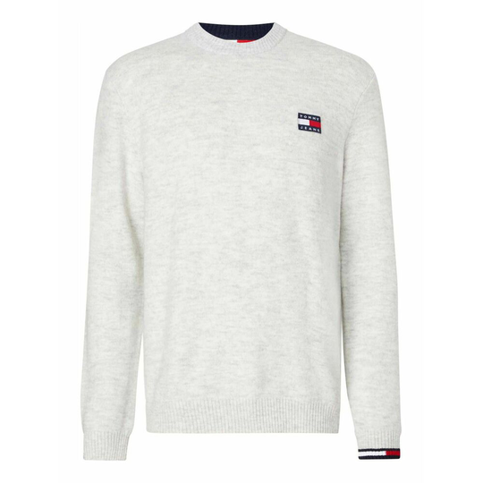 Tommy Jeans - Tröjor - Grå - Herr - Storlek: Xl,L,M,S,Xs