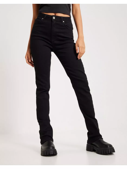 Gina Tricot Slim bootcut jeans Skinny jeans Black