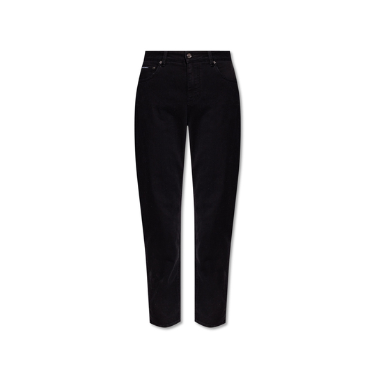 Dolce & Gabbana - Boyfriend Jeans - Svart - Dam - Storlek: M,S,Xs,2Xs