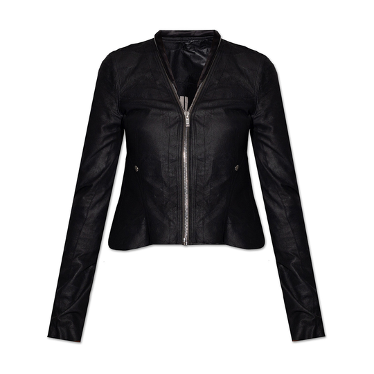 Rick Owens - Läderjackor - Svart - Dam - Storlek: S,Xs
