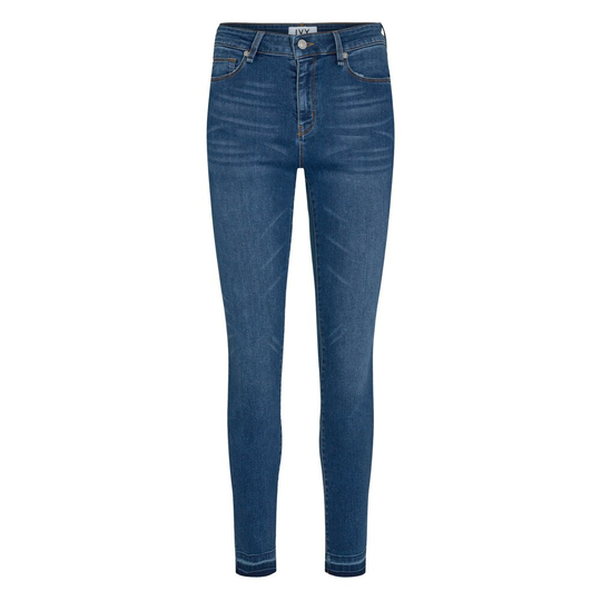 IVY Copenhagen - Skinny Jeans - Blå - Dam - Storlek: W33 L30,W27 L30,W28 L30,W31 L32,W26 L30,W24 L30,W25 L32,W29 L30,W27 L32,W31 L30,W24 L32,W28 L32,W26 L32,W30 L32,W32 L32,W29 L32,W30 L30,W32 L30