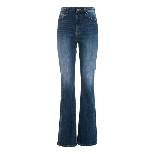 Fracomina - Flare Jeans - Blå - Dam - Storlek: W25,W28,W27