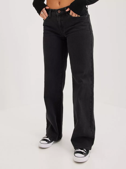 Abrand Jeans - Wide leg jeans - Black - A 99 Low & Wide - Jeans