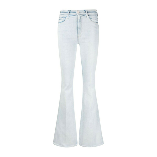 Mother - Flare Jeans - Blå - Dam - Storlek: W27,W30