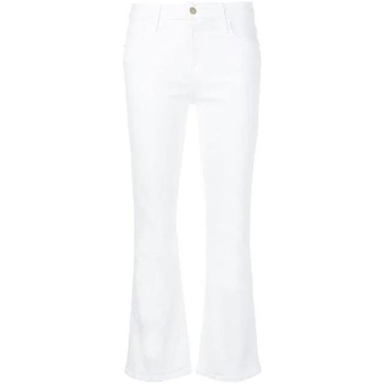 Frame - Skinny Jeans - Vit - Dam - Storlek: W25,W27