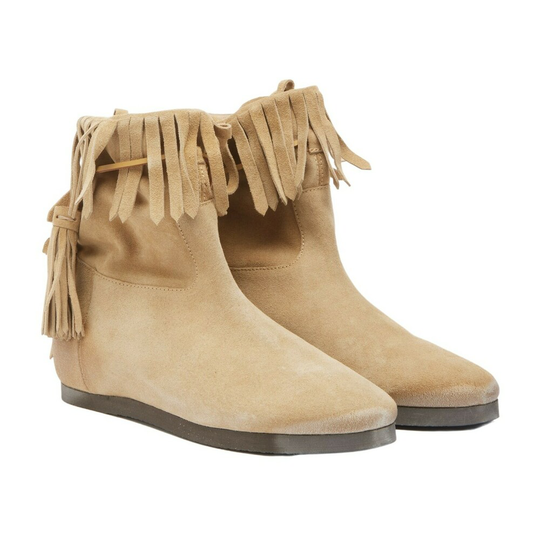 Twinset - Boots - Beige - Dam - Storlek: 37 Eu,41 EU