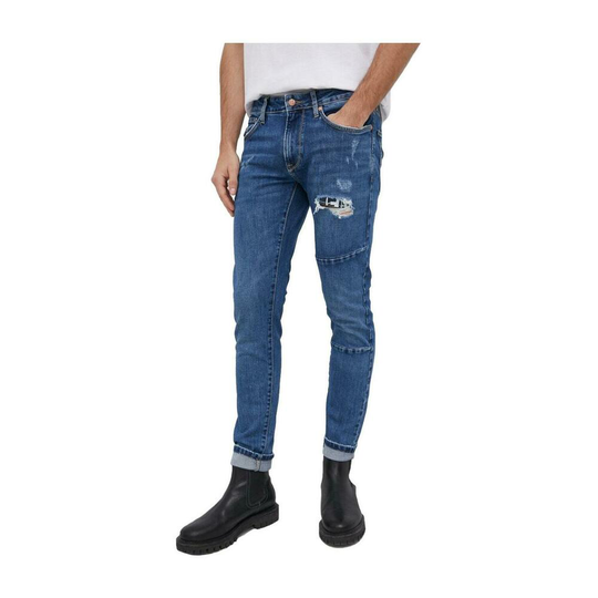 Pepe Jeans - Skinny Jeans - Blå - Herr - Storlek: W32 L32,W31 L32