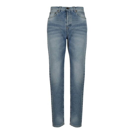 Saint Laurent - Skinny Jeans - Blå - Dam - Storlek: W29,W27,W30,W28