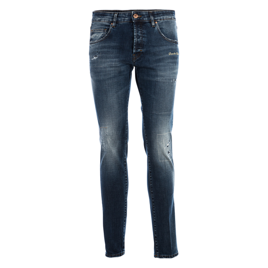 Don The Fuller - Skinny Jeans - Blå - Herr - Storlek: W40,W38,W34,W36