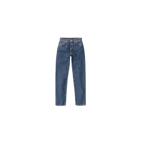Nudie Jeans - Straight - Blå - Dam - Storlek: W25,W31,W29,W27,W28,W24,W30