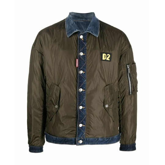Dsquared2 - Sommarjackor - Grön - Herr - Storlek: Xl,L,M