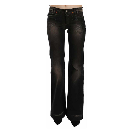 Just Cavalli - Boyfriend Jeans - Svart - Dam - Storlek: W25