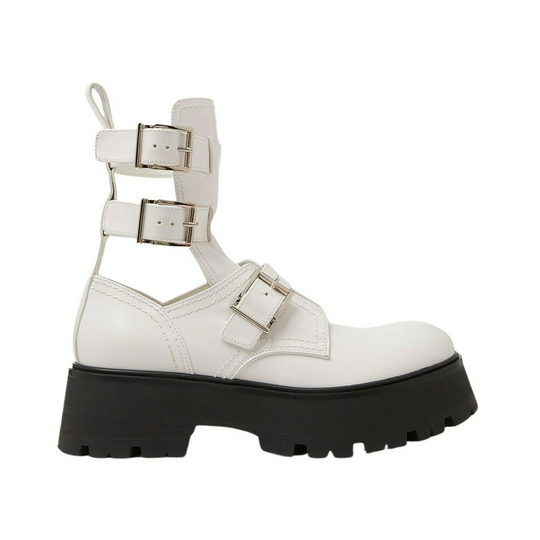 Alexander McQueen - Boots - Vit - Dam - Storlek: 38 Eu,37 Eu,40 Eu,36 EU