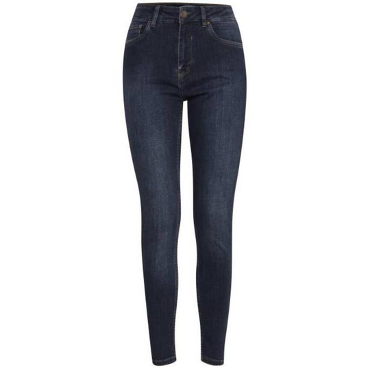 Pulz Jeans - Skinny Jeans - Blå - Dam - Storlek: W32,W28,W29,W26,W27