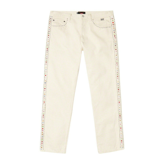 Supreme - Jeans - Beige - Herr - Storlek: W38,W36,W30,W32