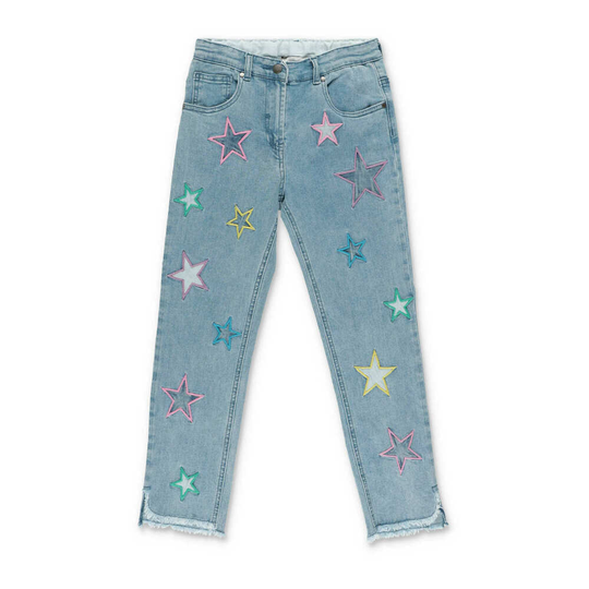Stella McCartney - Jeans - Blå - Flicka - Storlek: 170 Cm,140 CM