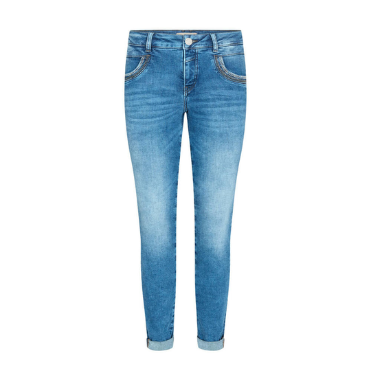 MOS Mosh - Skinny Jeans - Blå - Dam - Storlek: W26,W30,W27,W29,W33,W32,W31,W25