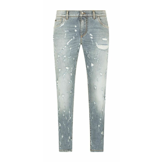 Dolce & Gabbana - Jeans - Blå - Herr - Storlek: L,M