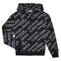 Sweatshirts Calvin Klein Jeans SLANTED AOP LOGO RELAXED HOODIE