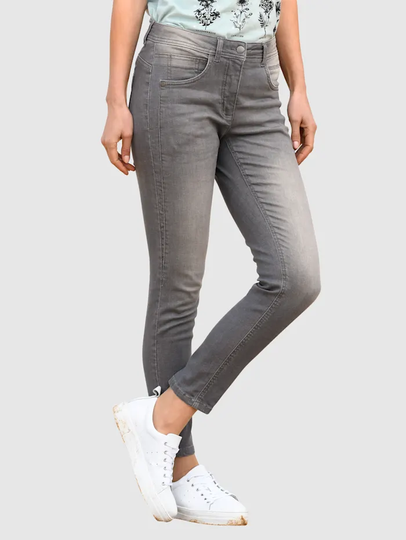 Jeans med stretch basically you Dark grey