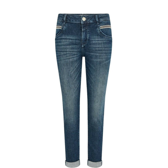 MOS Mosh - Skinny Jeans - Blå - Dam - Storlek: W29,W31,W26,W30,W32,W27,W28