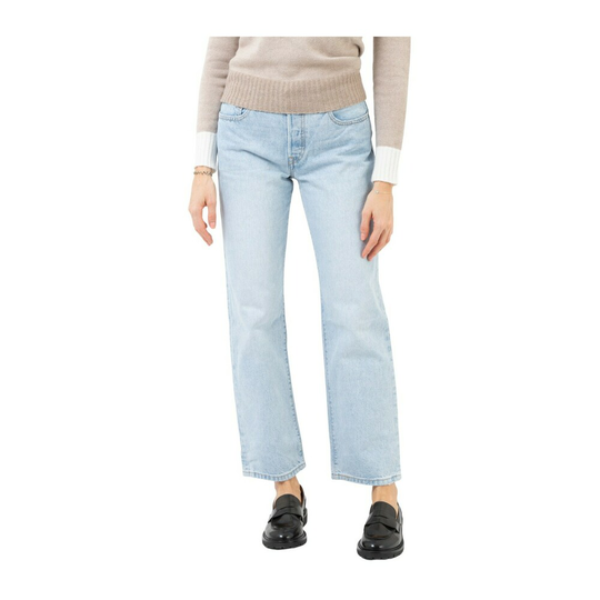 Levi's - Boyfriend Jeans - Blå - Dam - Storlek: W30,W24,W29,W27,W28,W26,W25