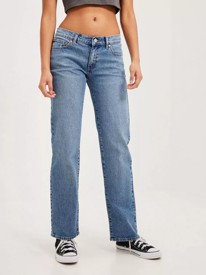 Abrand Jeans - Indigo - A 99 Low Straight Erin