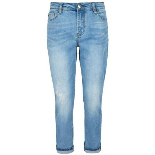 YES ZEE - Skinny Jeans - Blå - Dam - Storlek: 4XL