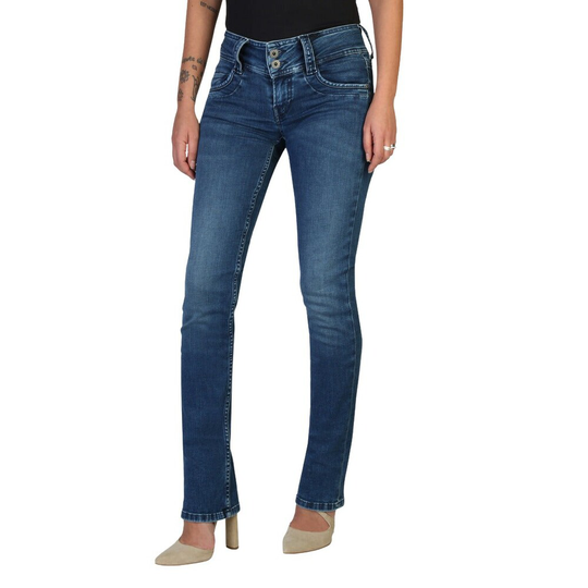 Pepe Jeans - Skinny Jeans - Blå - Dam - Storlek: W26,W29