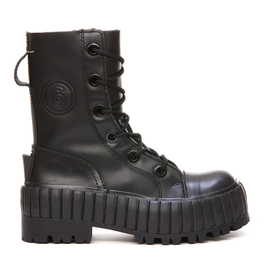 MM6 Maison Margiela - Jodhpurs - Svart - Dam - Storlek: 40 EU
