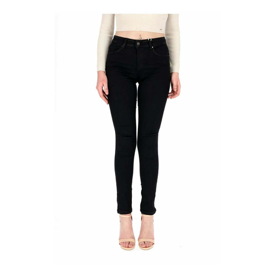 Fracomina - Skinny Jeans - Svart - Dam - Storlek: W26,W28,W24,W27,W29,W25