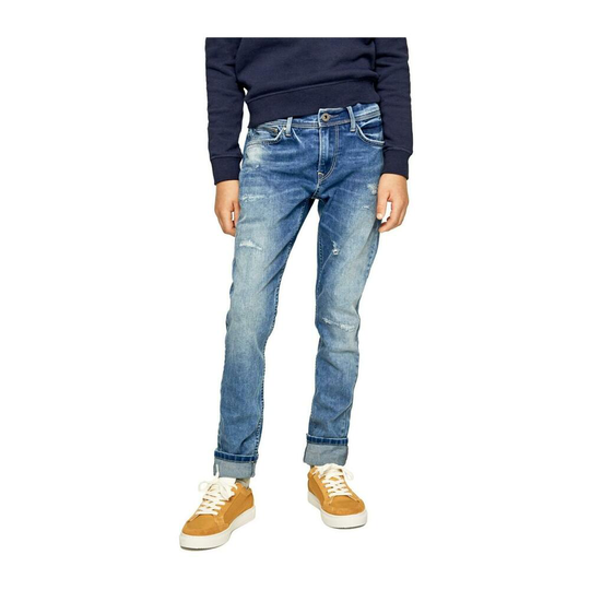 Pepe Jeans - Jeans - Blå - Pojke - Storlek: 128 Cm,140 Cm,152 Cm,176 Cm,104 CM