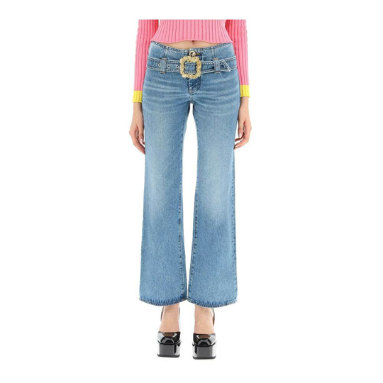 Cormio - Boyfriend Jeans - Blå - Dam - Storlek: M,S,Xs
