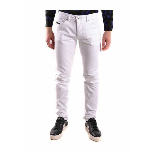 Diesel - Skinny Jeans - Vit - Herr - Storlek: W33