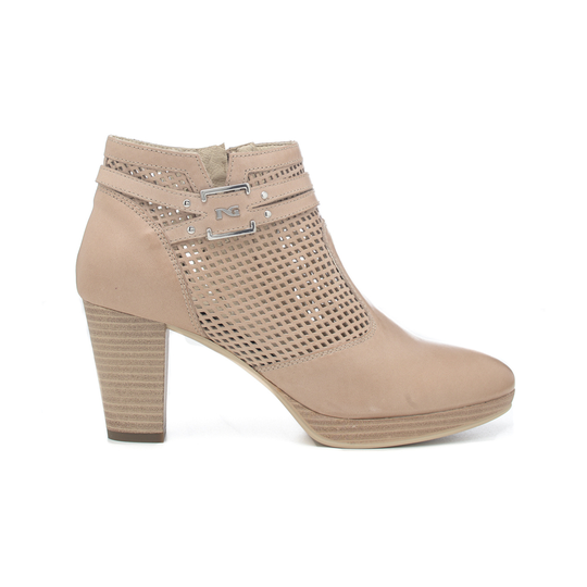 Nerogiardini - Boots - Beige - Dam - Storlek: 37 EU