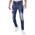 Stuprörsjeans True Rise Slim Fit Stretch Jeans C