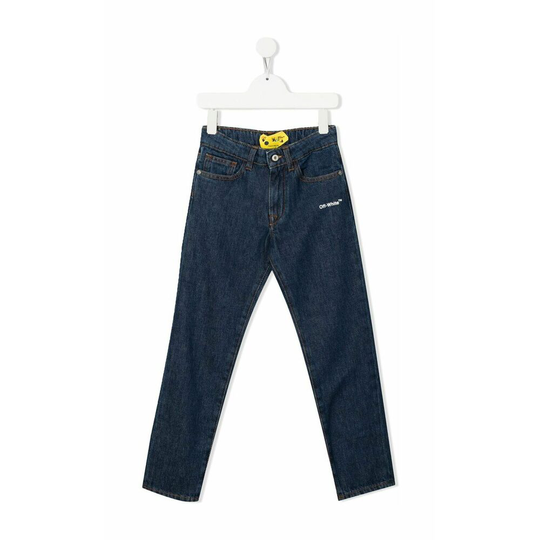 Off White - Jeans - Blå - Pojke - Storlek: 152 Cm,128 Cm,140 CM