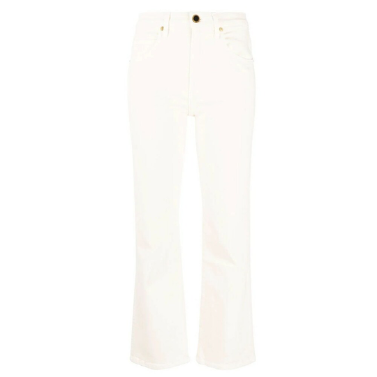 Khaite - Flare Jeans - Vit - Dam - Storlek: W26,W28