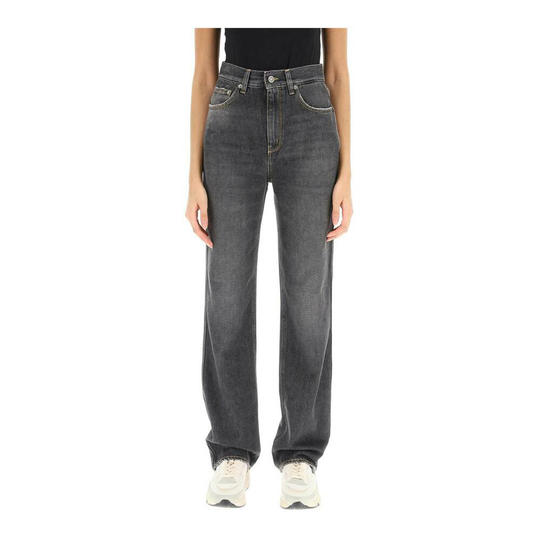 Golden Goose - Boyfriend Jeans - Grå - Dam - Storlek: W26,W27,W29