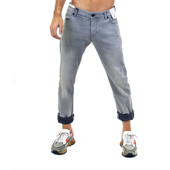 PT Torino - Baggy Jeans - Grå - Herr - Storlek: W34,W35,W36