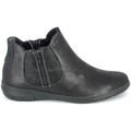 Skor Boissy Boots Noir texturé