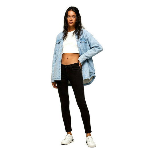 Pepe Jeans - Skinny Jeans - Svart - Dam - Storlek: W29 L32,W27 L32