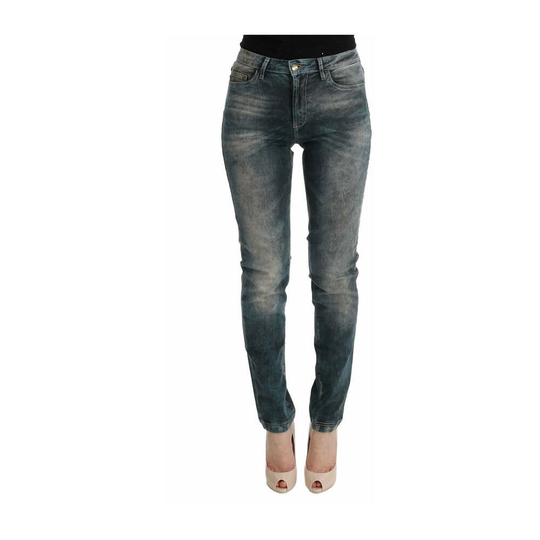 Just Cavalli - Skinny Jeans - Blå - Dam - Storlek: W26