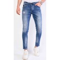 Stuprörsjeans Local Fanatic Jeans För Slim Fit Bla