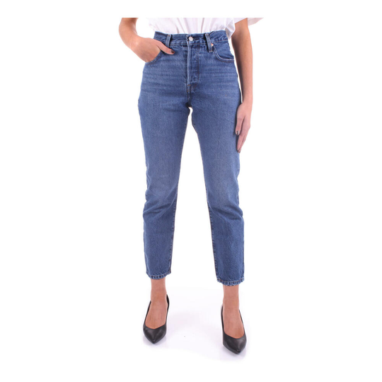 Levi's - Skinny Jeans - Blå - Dam - Storlek: W30,W29,W27,W28